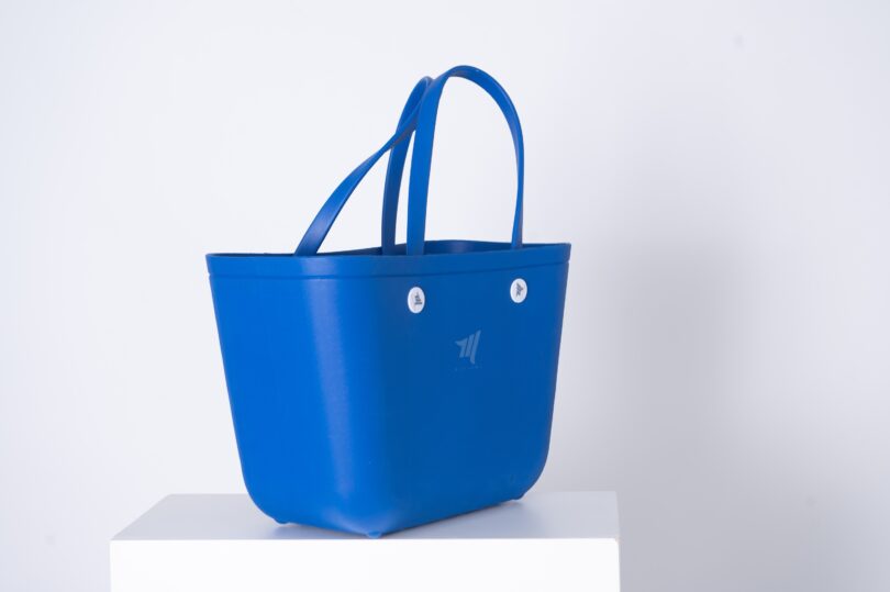 Oval Waveform beach bag - Image 3